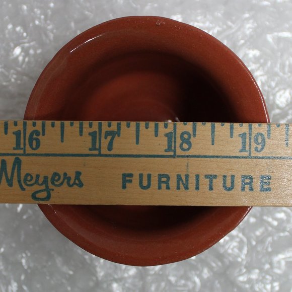 Avon Naturals Small Terra-Cotta Pot or Candle Holder with One Raspberry Candle - Picture 8 of 9